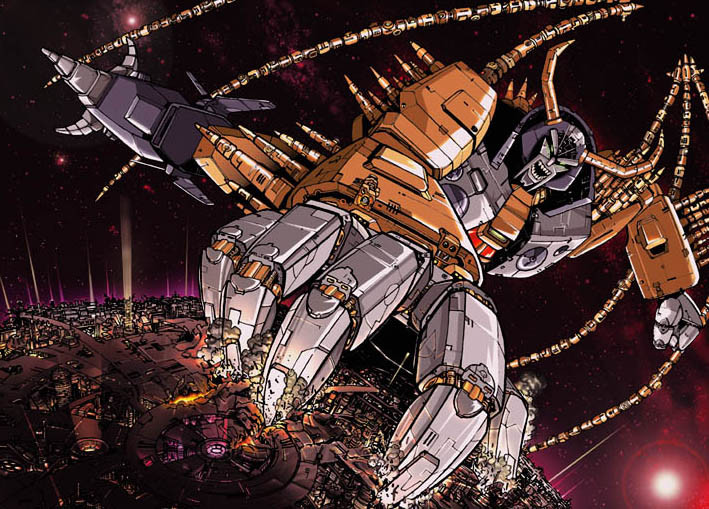 Transformers The Movie Unicron Attacks Cybertron